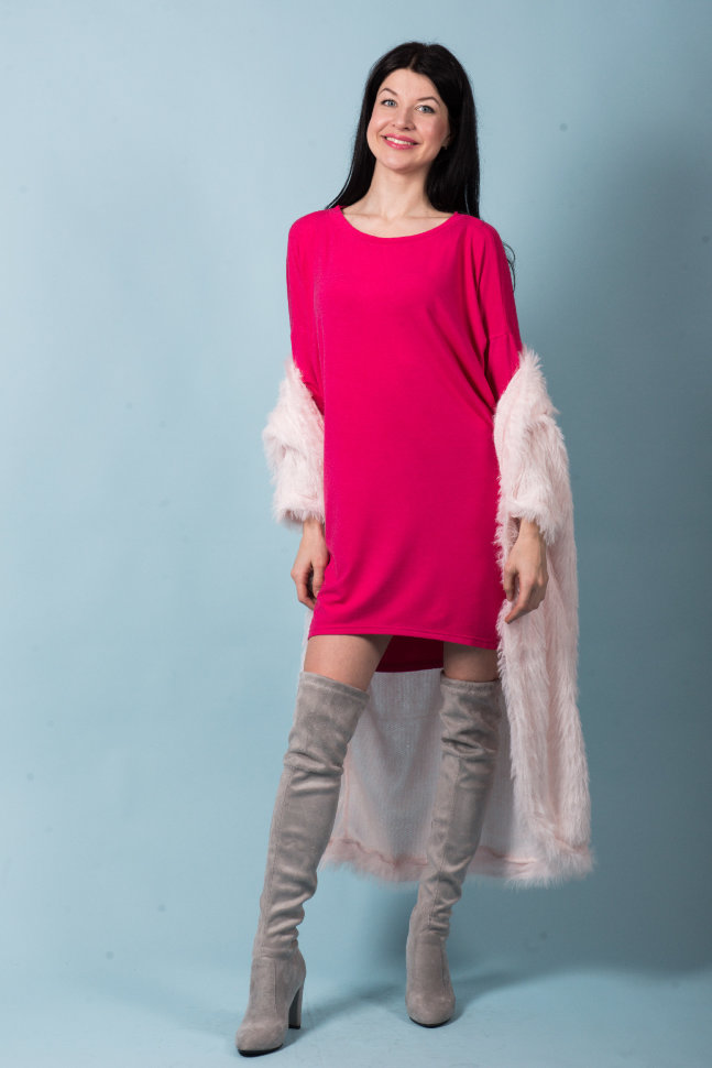 Платье П 341 (малина)